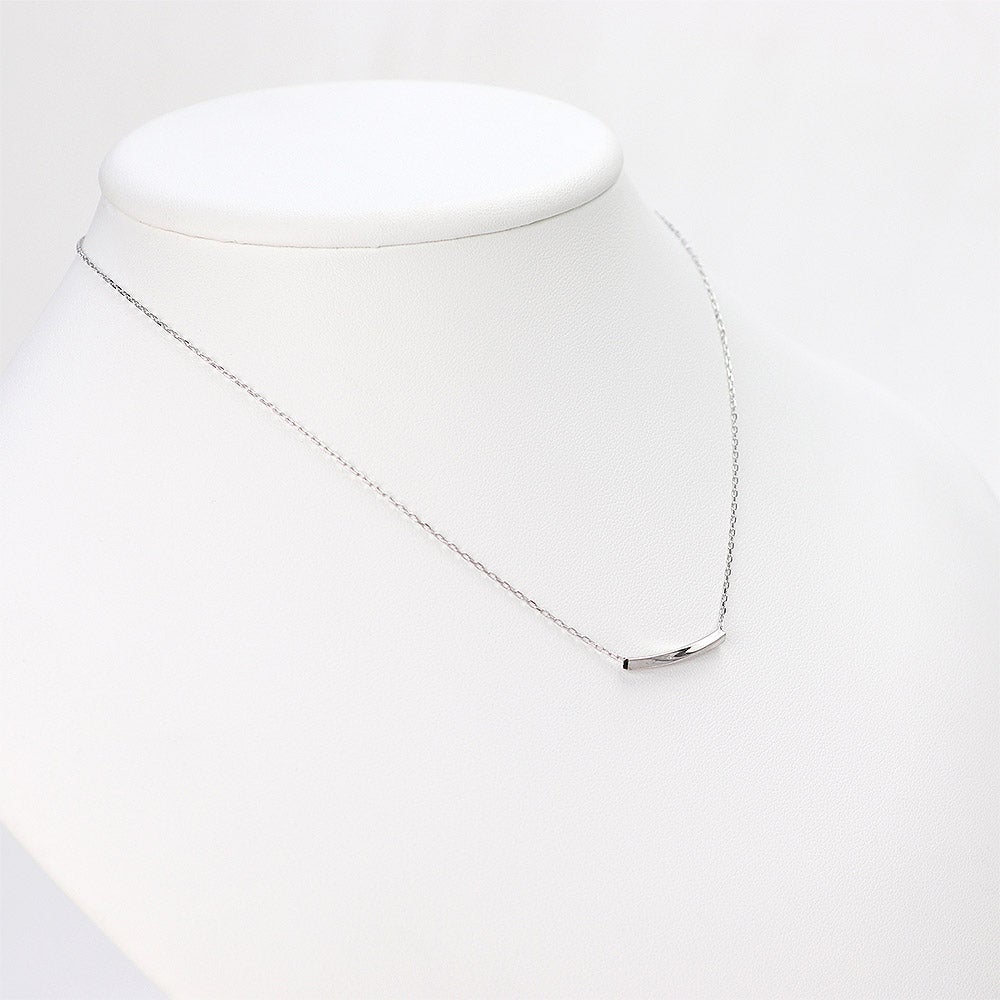 K18WG バーネックレス_10