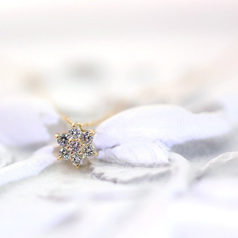 K18YG ダイヤモンド 0.1ct ネックレス_02