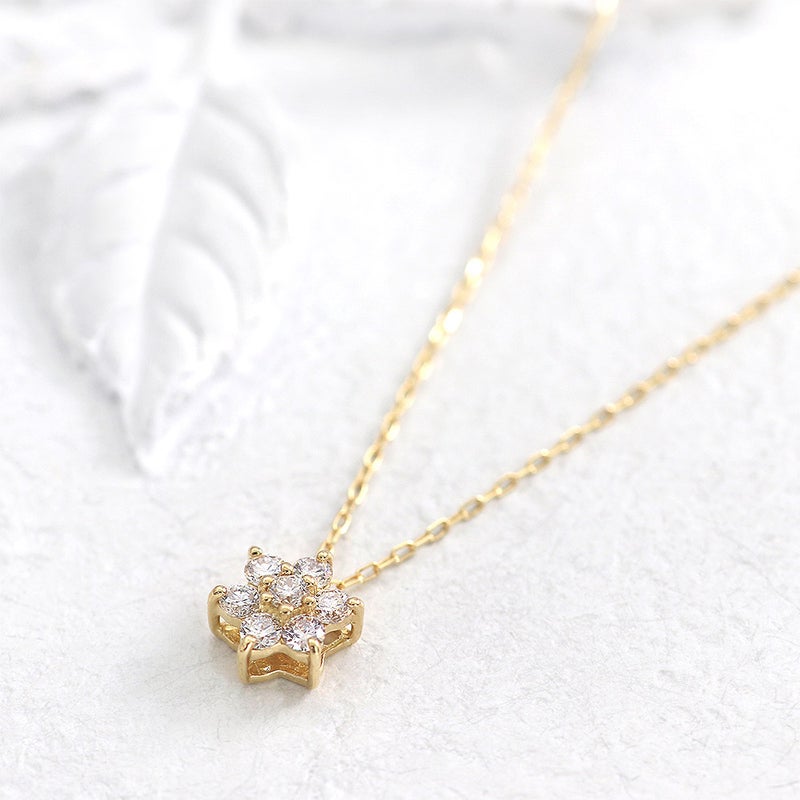 K18YG ダイヤモンド 0.1ct ネックレス_04