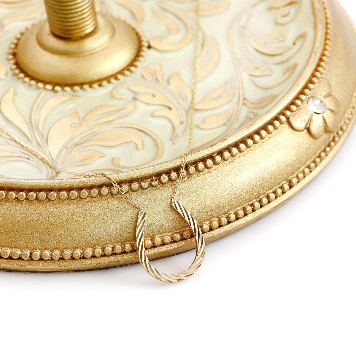 K18YG 馬蹄（ホースシュー）ネックレス_03