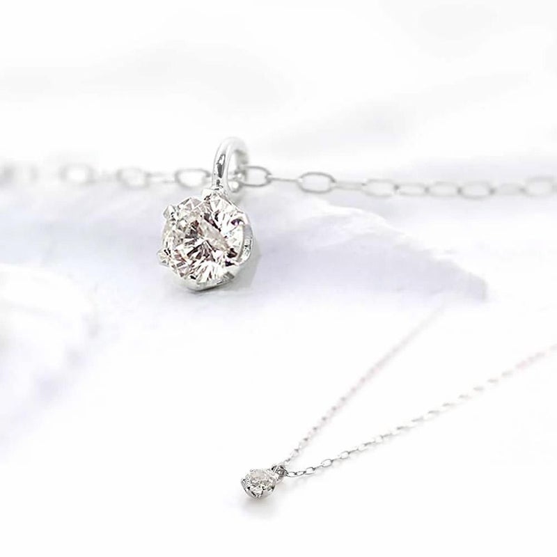 Pt900 ダイヤモンド 一粒ネックレス_03