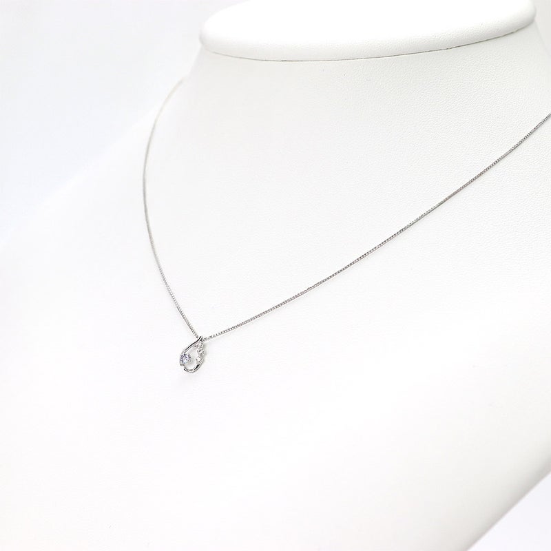 Pt950 タンザナイト＆ダイヤモンド ネックレス_11