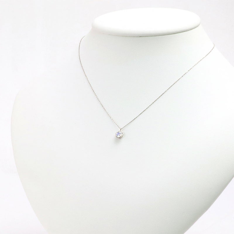 Pt900 ブルームーンストーン ネックレス_15