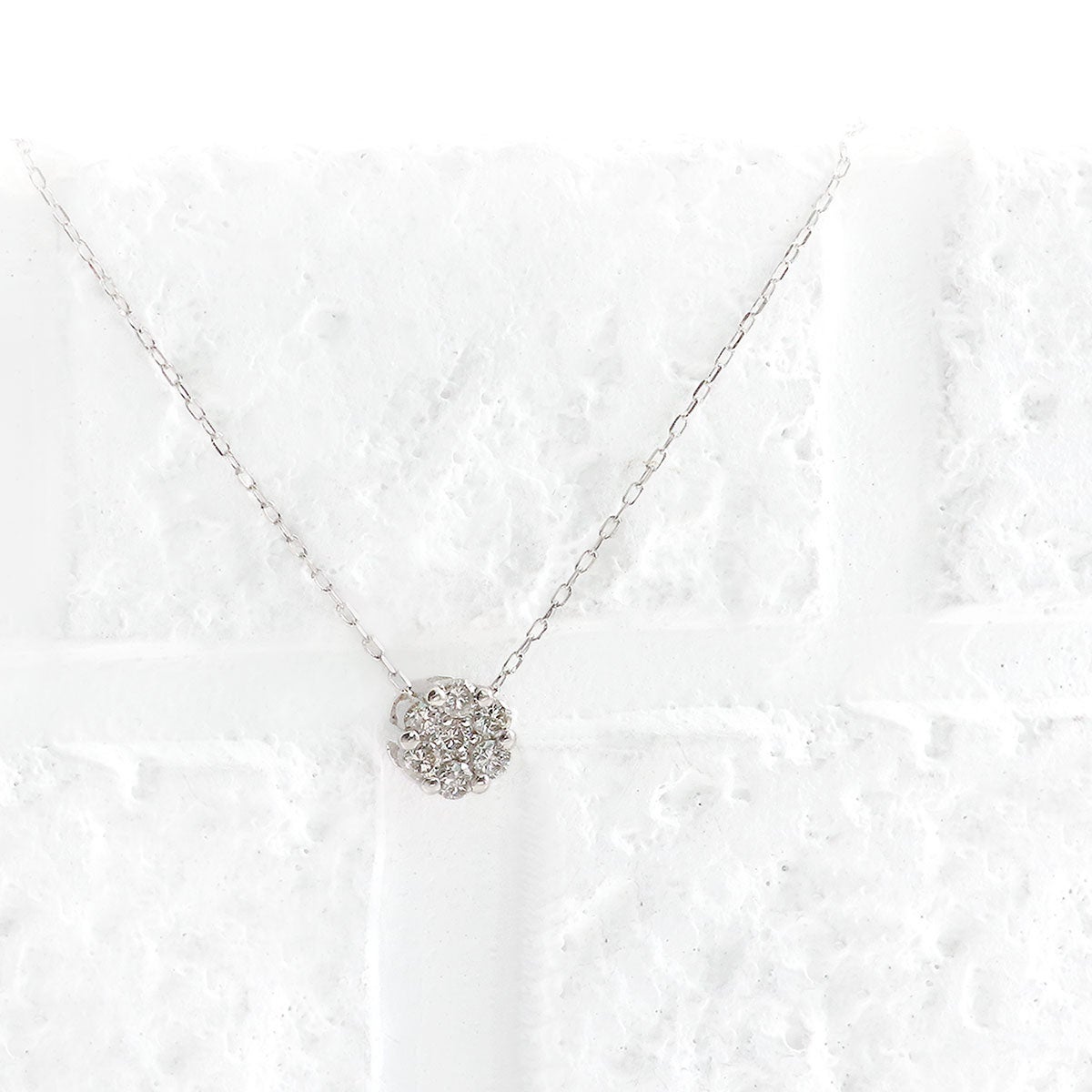 Pt900 ダイヤモンド ネックレス_02