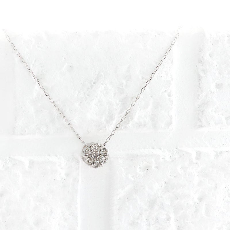 Pt900 ダイヤモンド ネックレス_02