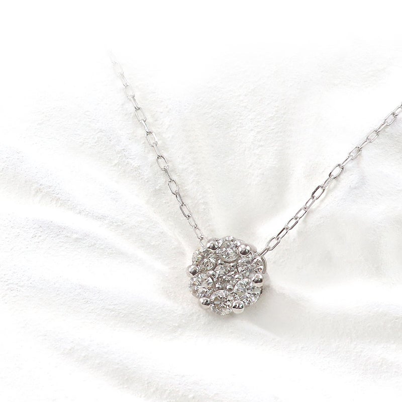 Pt900 ダイヤモンド ネックレス_03