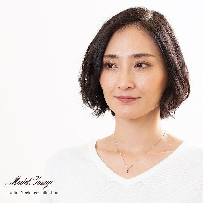 Pt950 ルビー＆ダイヤモンド ネックレス_13