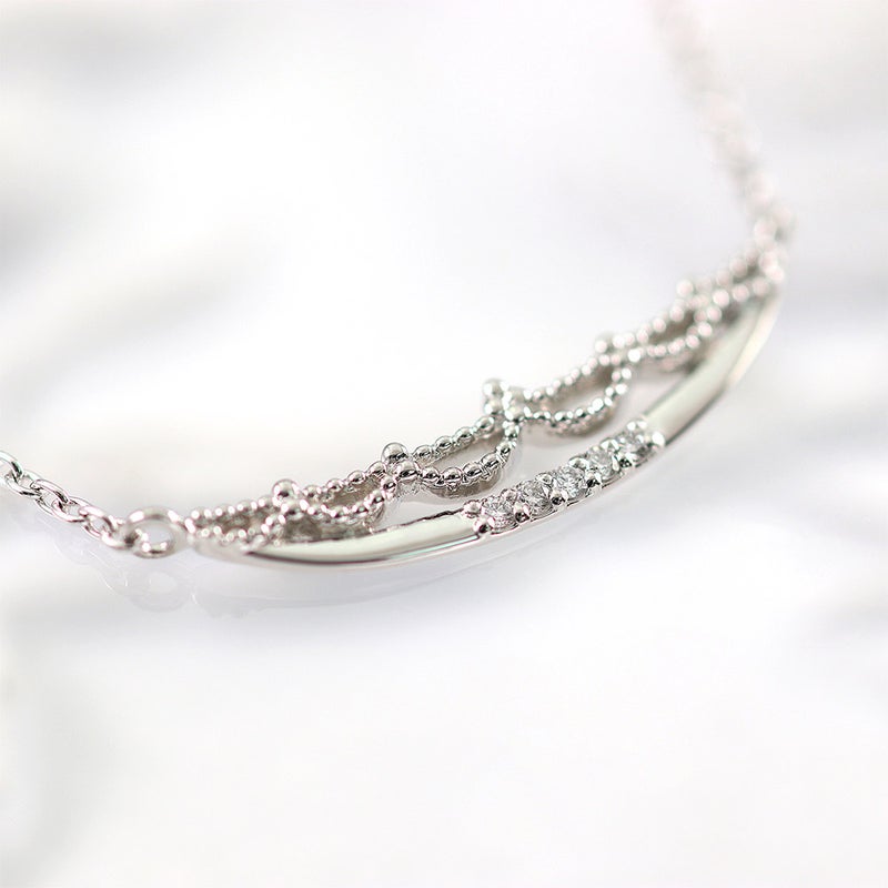 Pt950 ダイヤモンド ネックレス_04