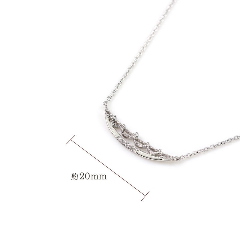 Pt950 ダイヤモンド ネックレス_05