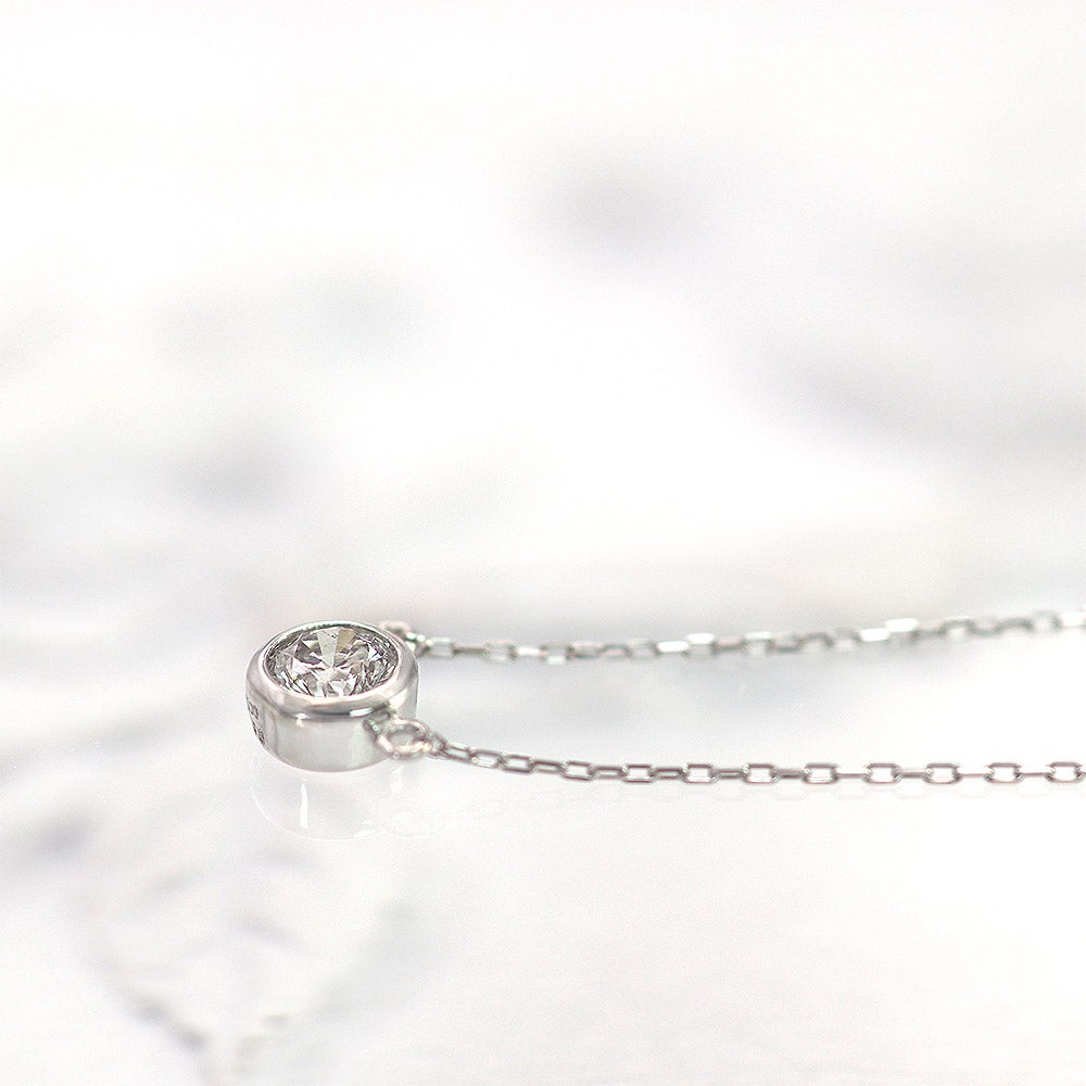 Pt900 ダイヤモンド 一粒ネックレス_04