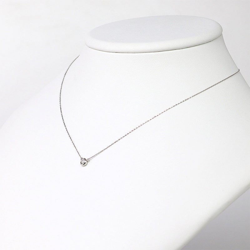 Pt900 ダイヤモンド 一粒ネックレス_10