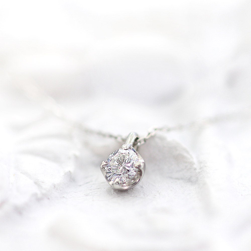 Pt900 ダイヤモンド ネックレス_04