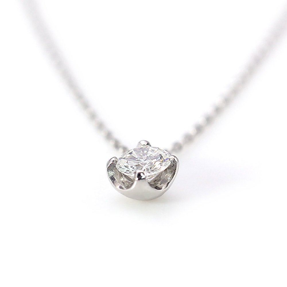 Pt900 ダイヤモンド ネックレス_11