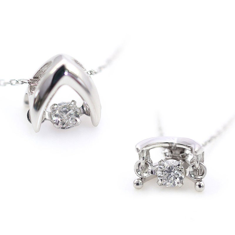 Pt900 ダンシングストーン ダイヤモンドネックレス_02