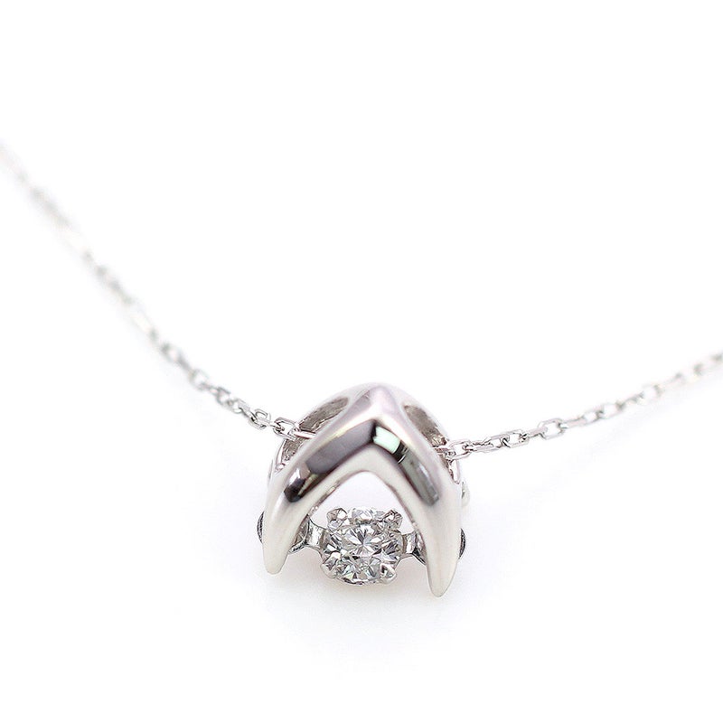 Pt900 ダンシングストーン ダイヤモンドネックレス_03