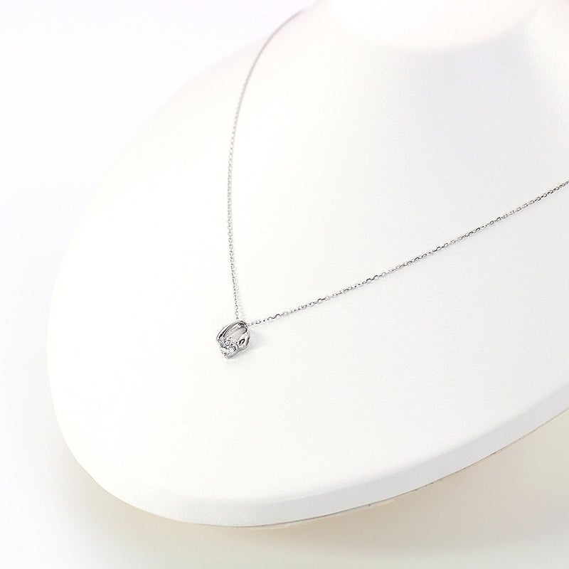 Pt900 ダイヤモンドネックレス_11