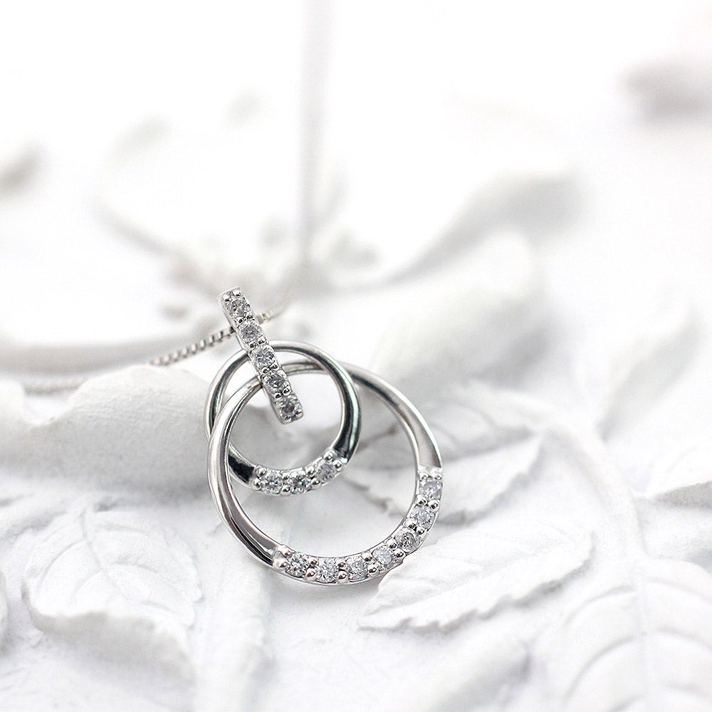 Pt950 ダイヤモンド ネックレス_02