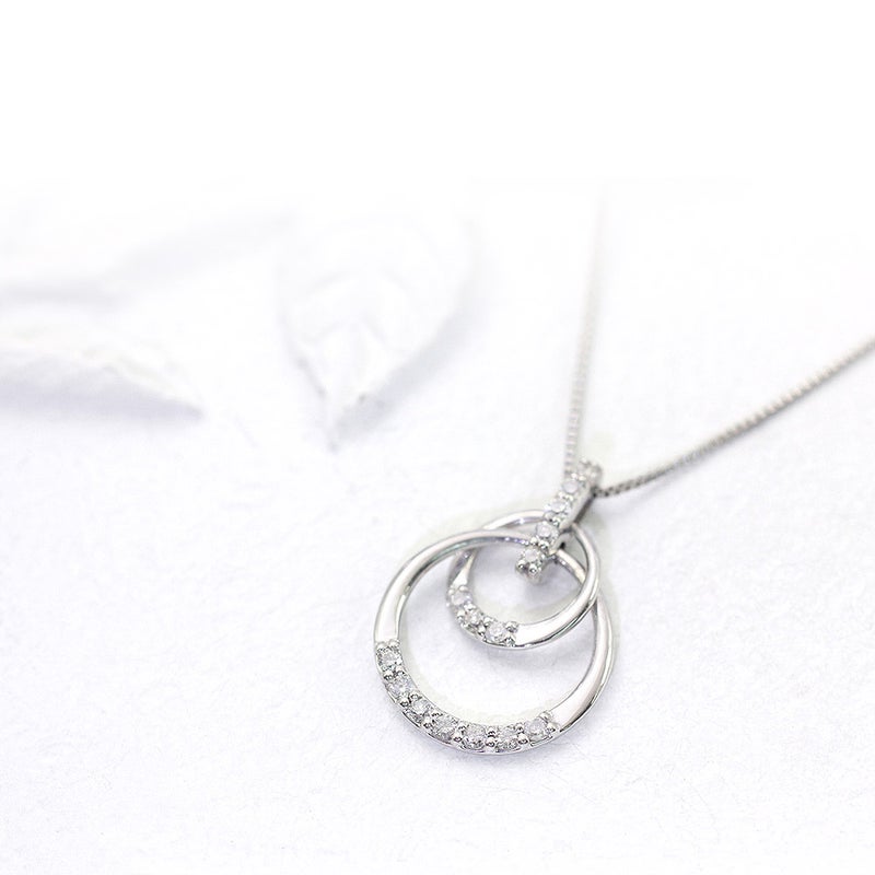 Pt950 ダイヤモンド ネックレス_03