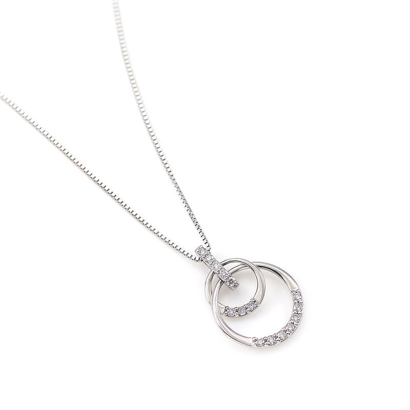 Pt950 ダイヤモンド ネックレス_09