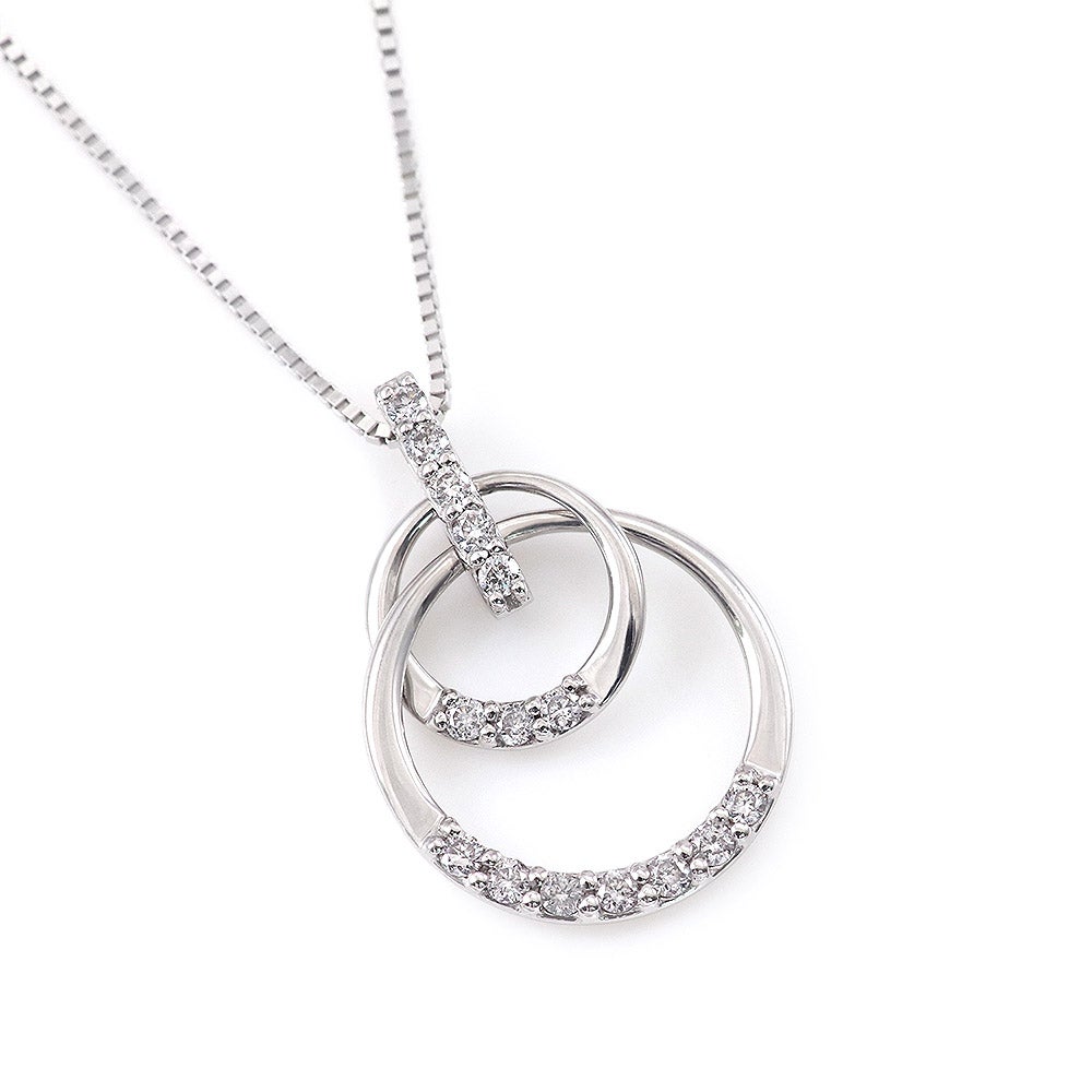 Pt950 ダイヤモンド ネックレス_11