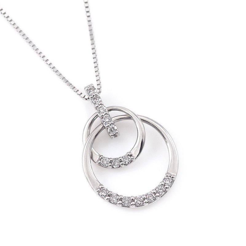 Pt950 ダイヤモンド ネックレス_11