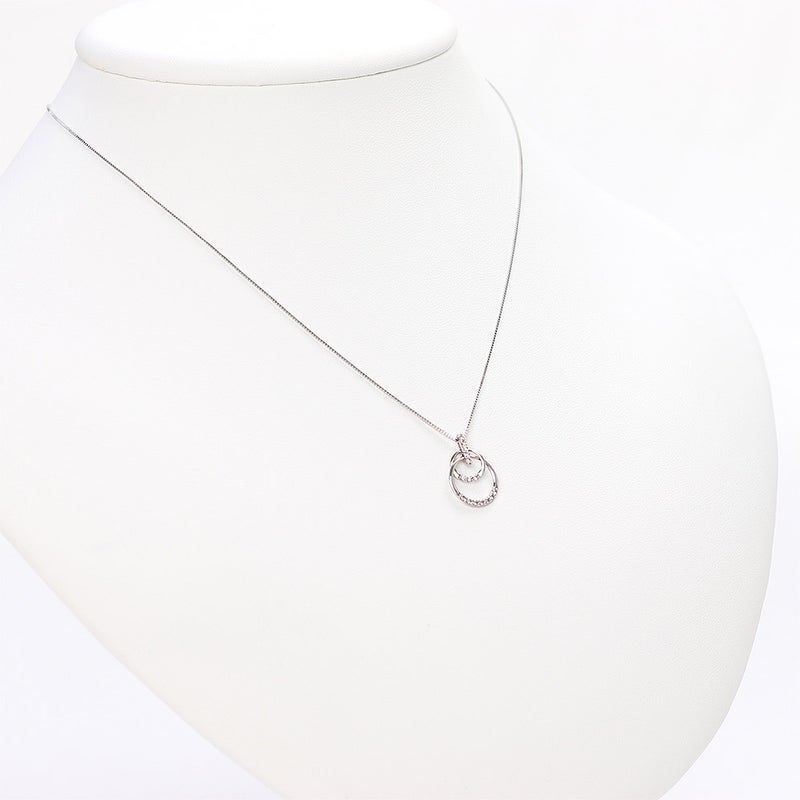 Pt950 ダイヤモンド ネックレス_12