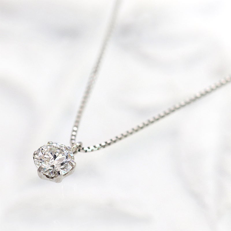 Pt900 ダイヤモンド 0.2ct up ネックレス_04