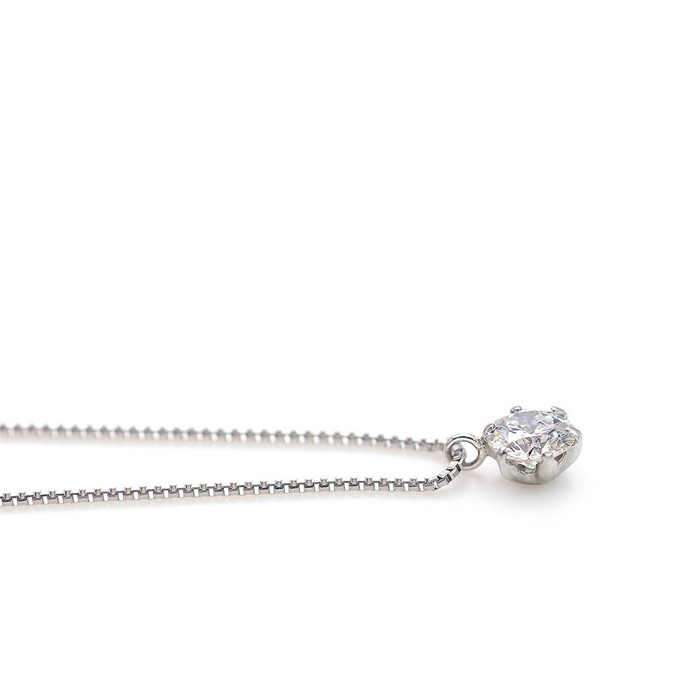 Pt900 ダイヤモンド 0.2ct up ネックレス_09