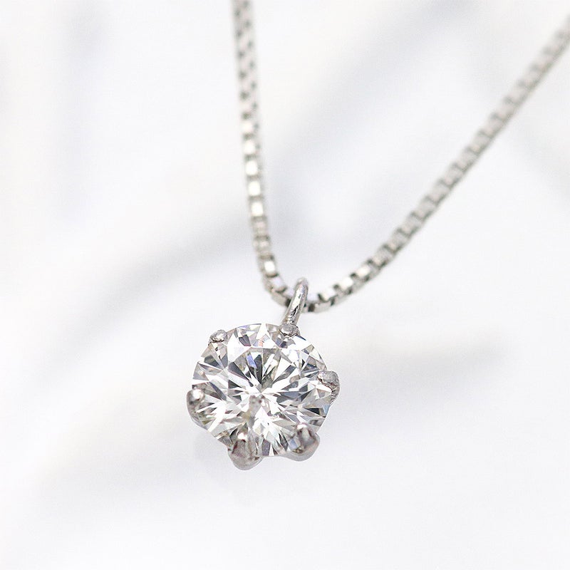 Pt900 ダイヤモンド 0.2ct up ネックレス_10