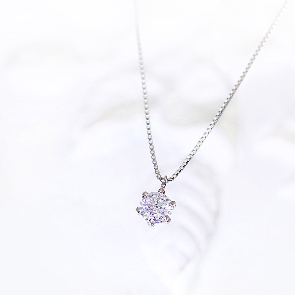 Pt900 ダイヤモンド 0.3ct ネックレス_03