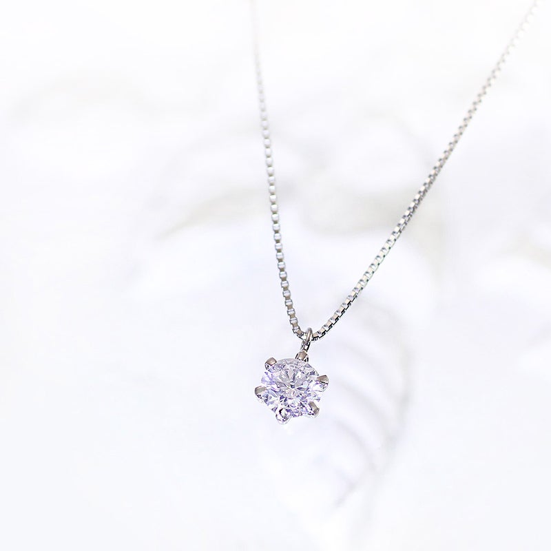 Pt900 ダイヤモンド 0.3ct ネックレス_03