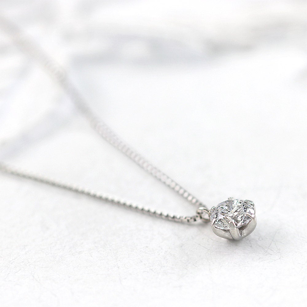Pt900 ダイヤモンド 0.3ct ネックレス_10