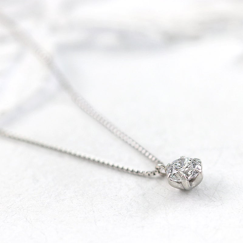 Pt900 ダイヤモンド 0.3ct ネックレス_10