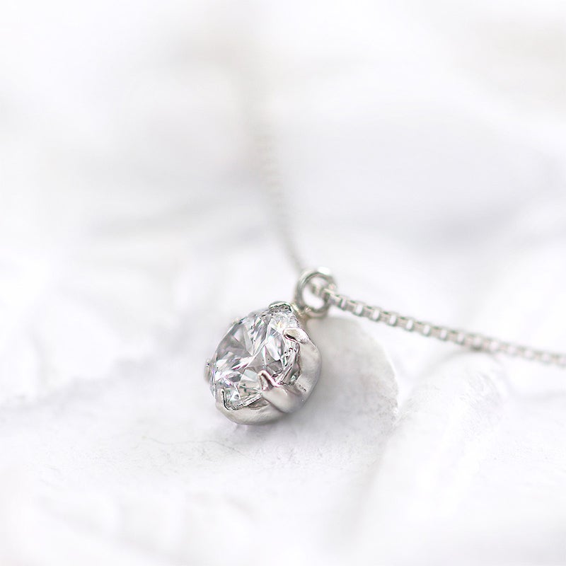 Pt900 ダイヤモンド 0.3ct ネックレス_12
