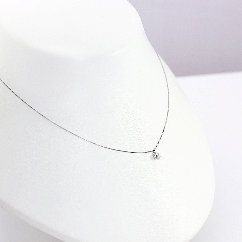 Pt900 ダイヤモンド 0.3ct ネックレス