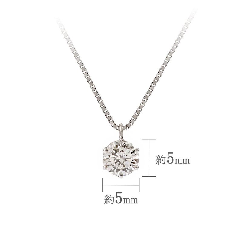 Pt900 ダイヤモンド 0.5ct ネックレス_05