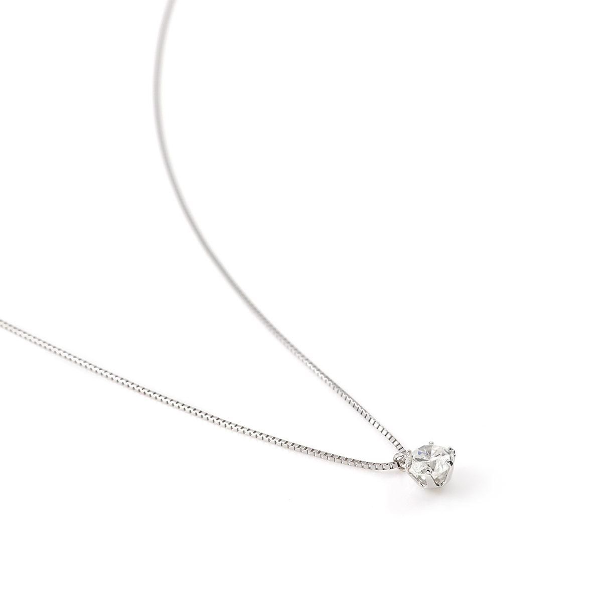 Pt900 ダイヤモンド 0.5ct ネックレス_10