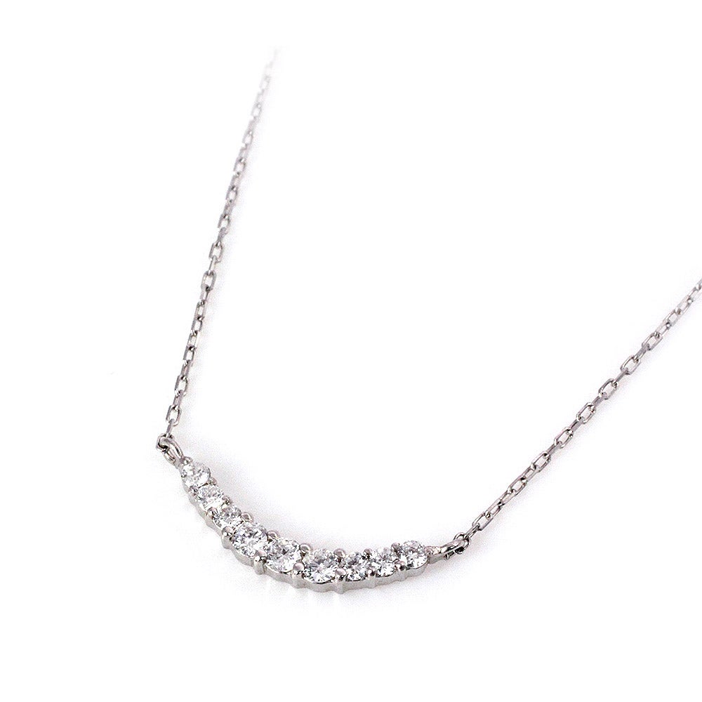 Pt900 ダイヤモンド ネックレス_02