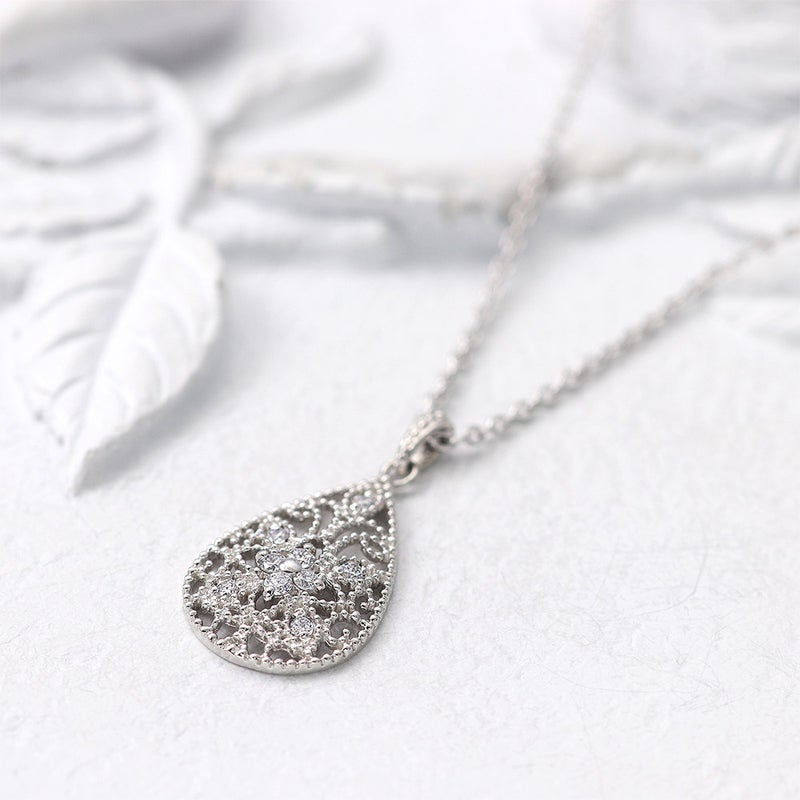 Pt950 ダイヤモンド ネックレス_02