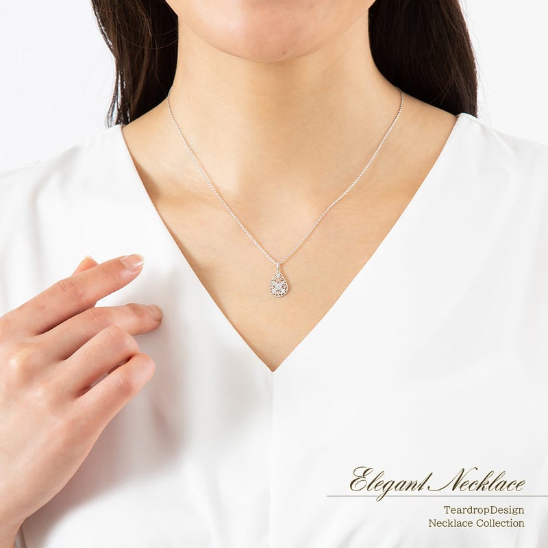 Pt950 ダイヤモンド ネックレス_12