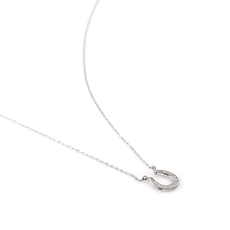 Pt900 馬蹄（ホースシュー）ネックレス_12