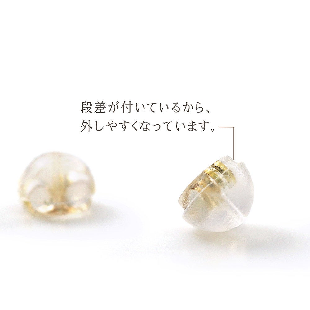 K18 ダブルロックキャッチ（18金 ピアスのキャッチ）_03
