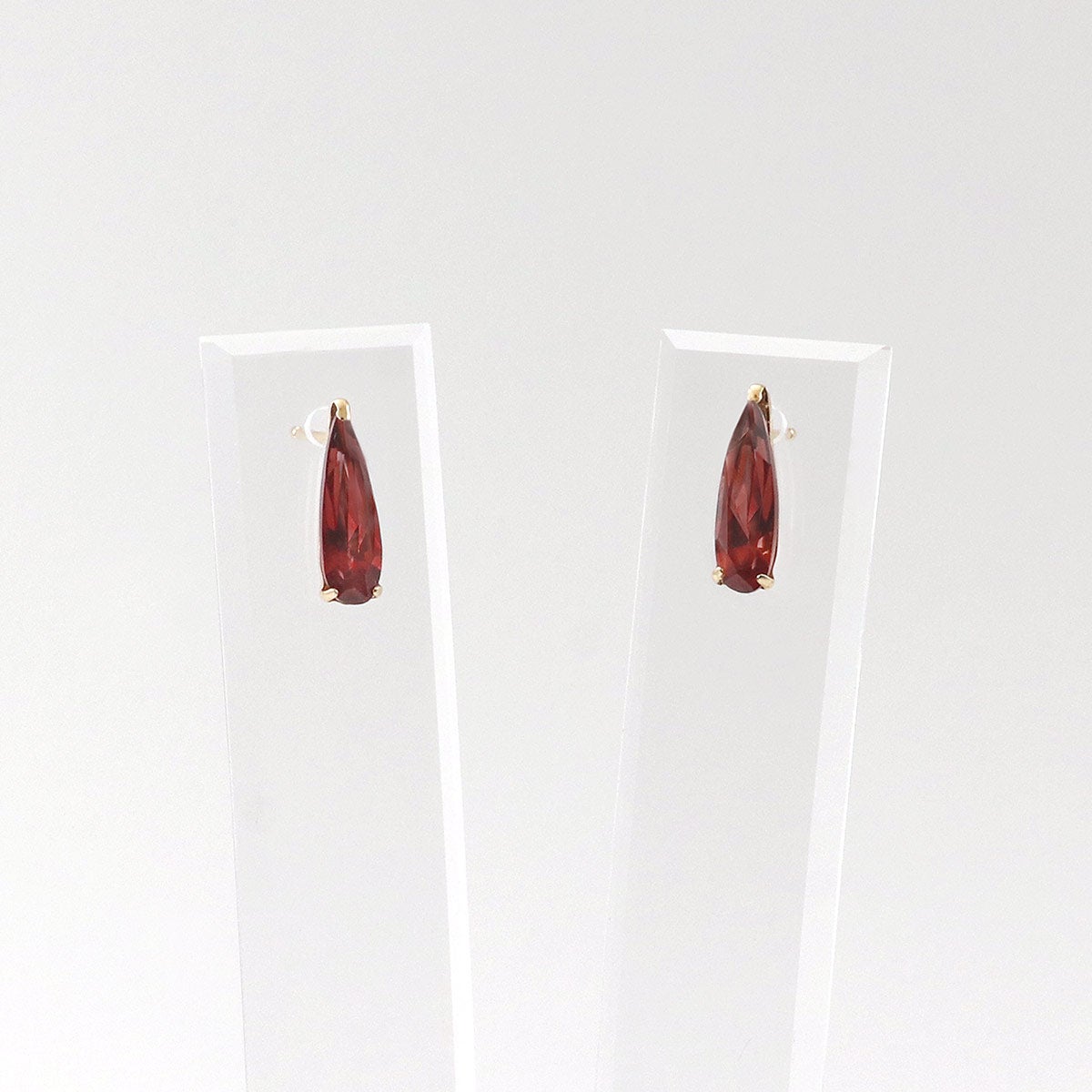 K10YG ガーネット ピアス_03