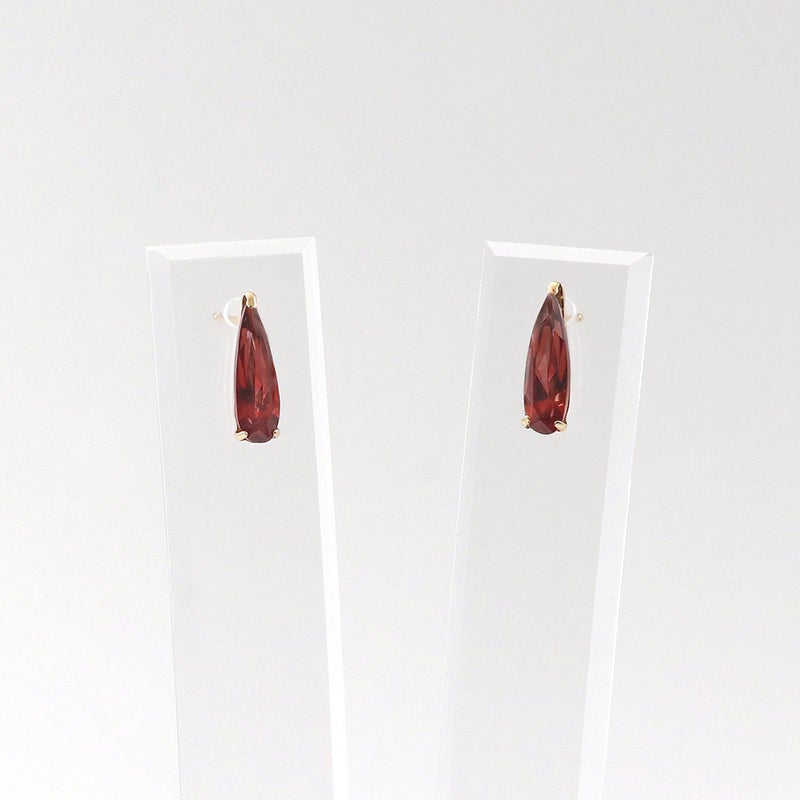 K10YG ガーネット ピアス_03