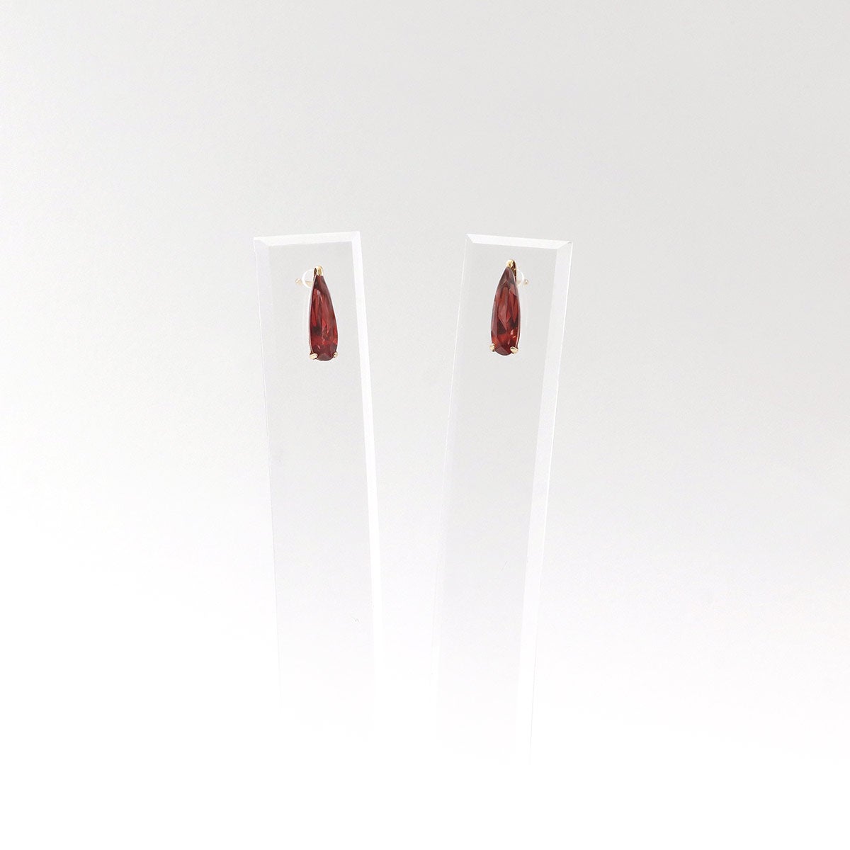 K10YG ガーネット ピアス_09