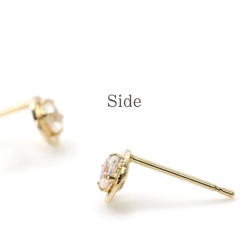 K10YG ロイヤルブルームーンストーン ピアス_09