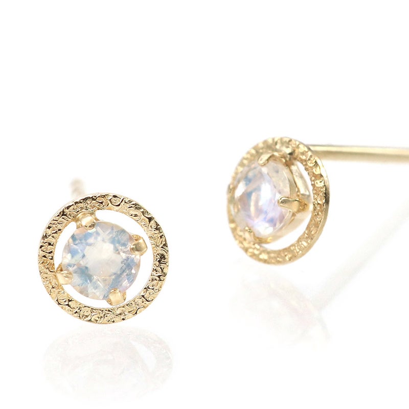 K10YG ロイヤルブルームーンストーン ピアス_10