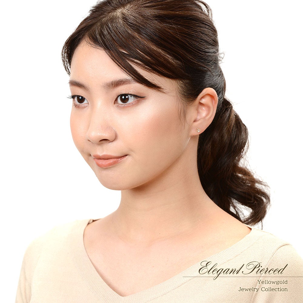 K10YG ロイヤルブルームーンストーン ピアス_14