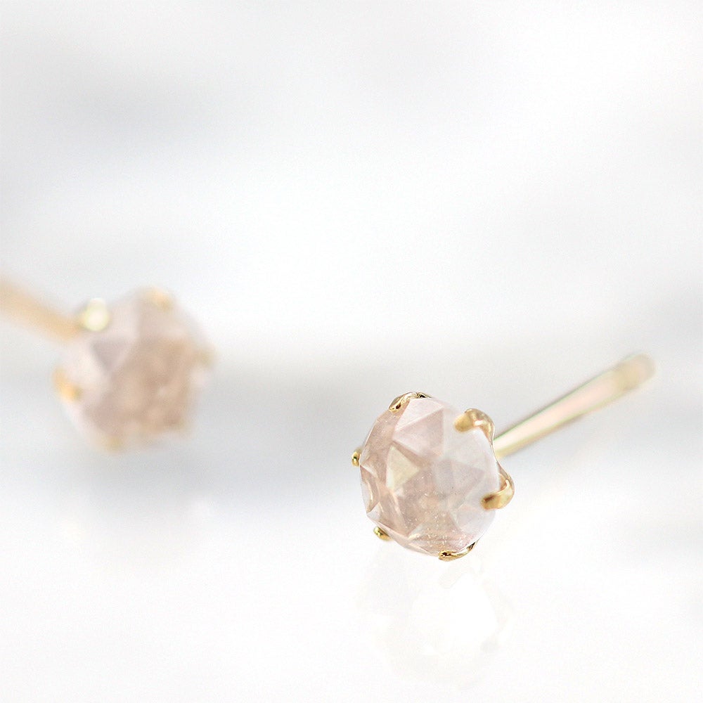 K10YG ローズクォーツ ピアス_03