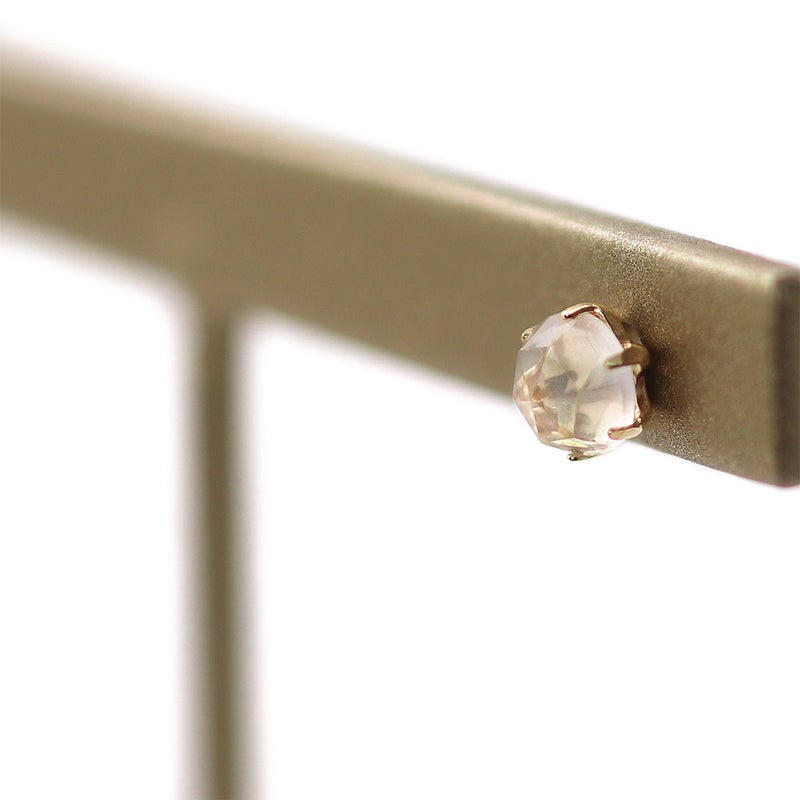 K10YG ローズクォーツ ピアス_04